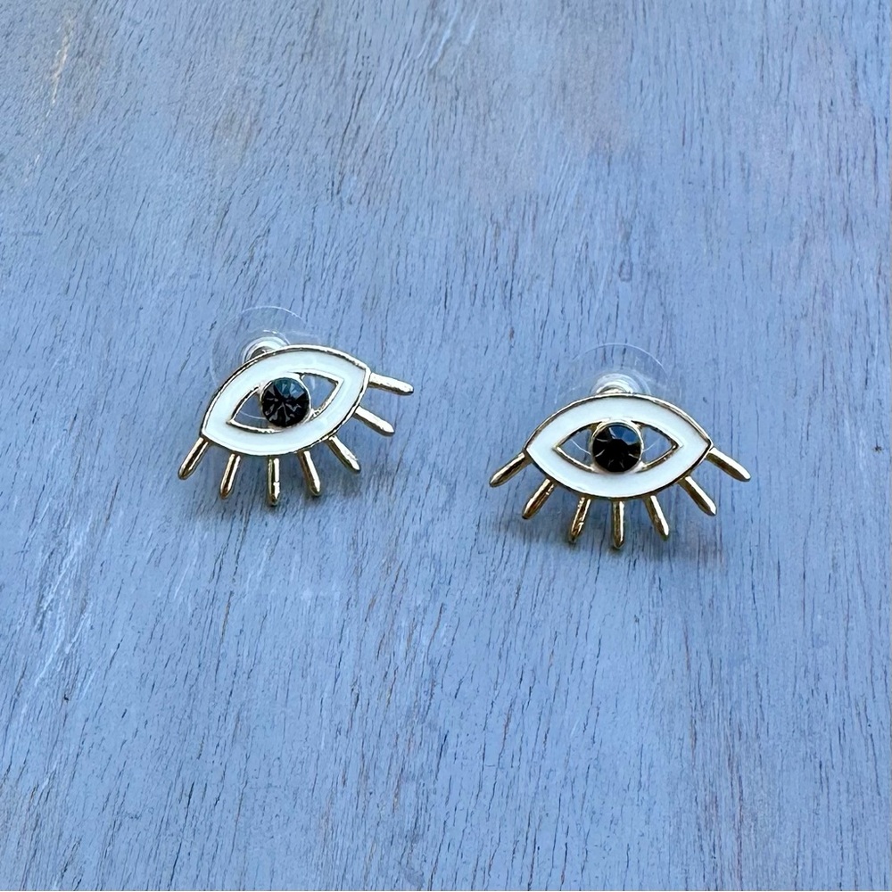 💥3/$10💥 Evil Eye Post Earrings